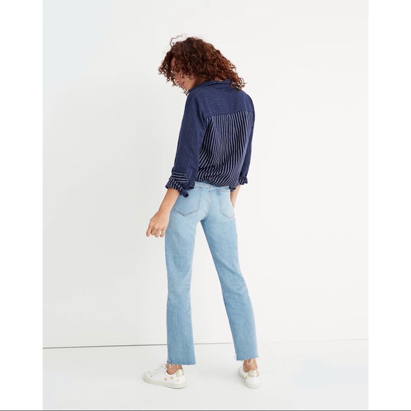 Madewell Cruiser Straight Jeans: Reconstructed Edition - Picture 3 of 12
